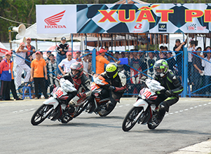 Honda Việt Nam tổ chức giải đua xe máy tại Đà Nẵng