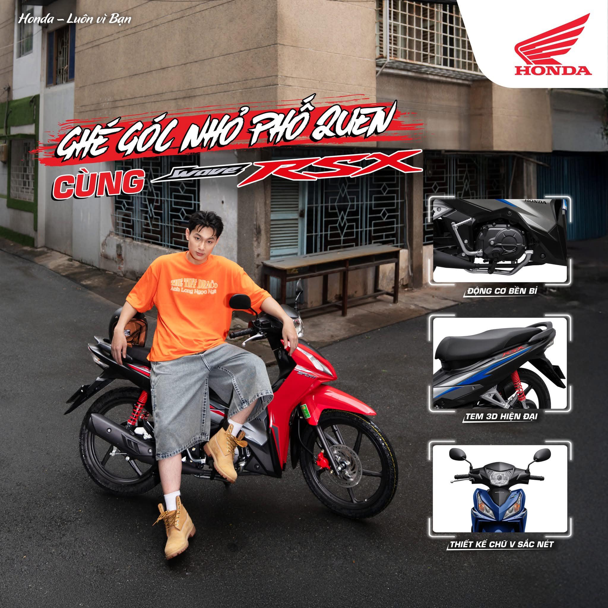 WAVE RSX, người bạn đồng hành lý tưởng!