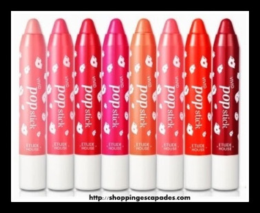 Trải nghiệm son môi dạng sáp bút chì Etude House Vivid Pop Stick