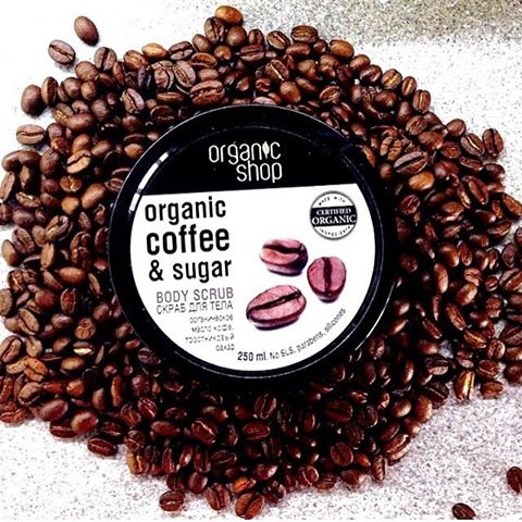 Review | Tẩy Da Chết Toàn Thân Organic Shop Coffee Sugar Body Scrub