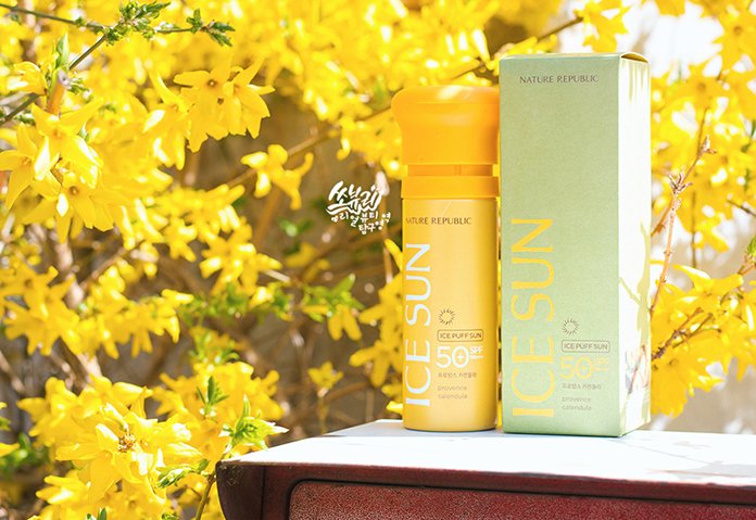 Review | Kem Chống Nắng Nature Republic Provence Calendula Ice Puff Sun SPF 50 PA+++ Review | Kem Chống Nắng Nature Republic Provence Calendula Ice Puff Sun SPF 50 PA+++