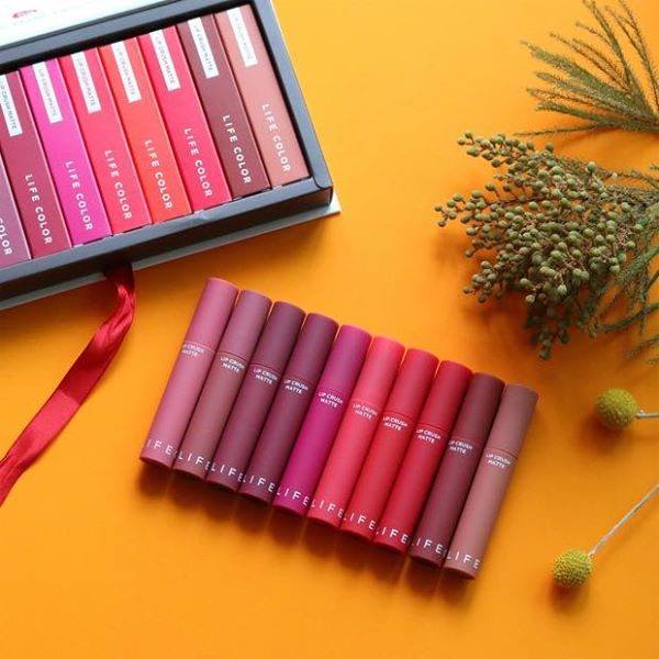 REVIEW + SWATCH | IT'S SKIN LIFE COLOR LIP CRUSH MATTE