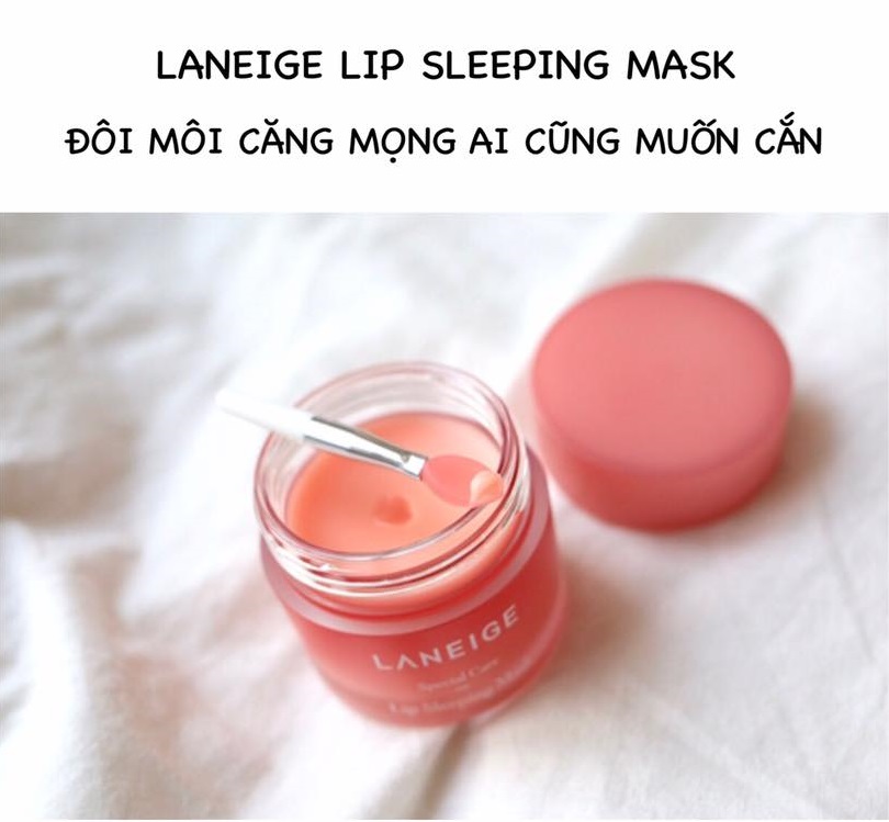 ĐÔI MÔI CĂNG MỌNG AI CŨNG MUỐN CẮN - REVIEW LIP SLEEPING MASKL ( MẶT NẠ NGỦ CHO MÔI)