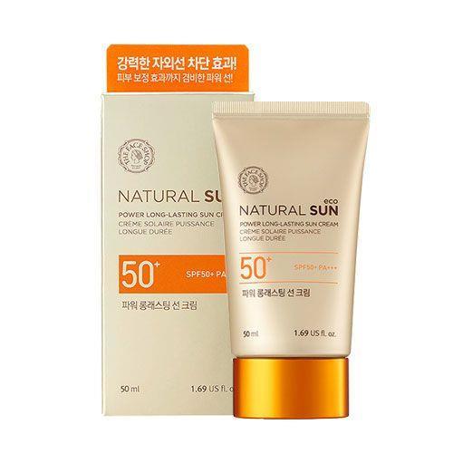 REVIEW | Kem chống nắng Natural Sun Eco Power Long-Lasting The Face Shop