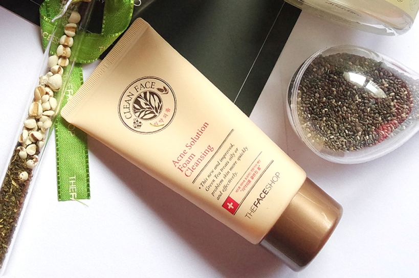 Review | Acne Solution Foam Cleansing The Face Shop Review | Acne Solution Foam Cleansing The Face Shop