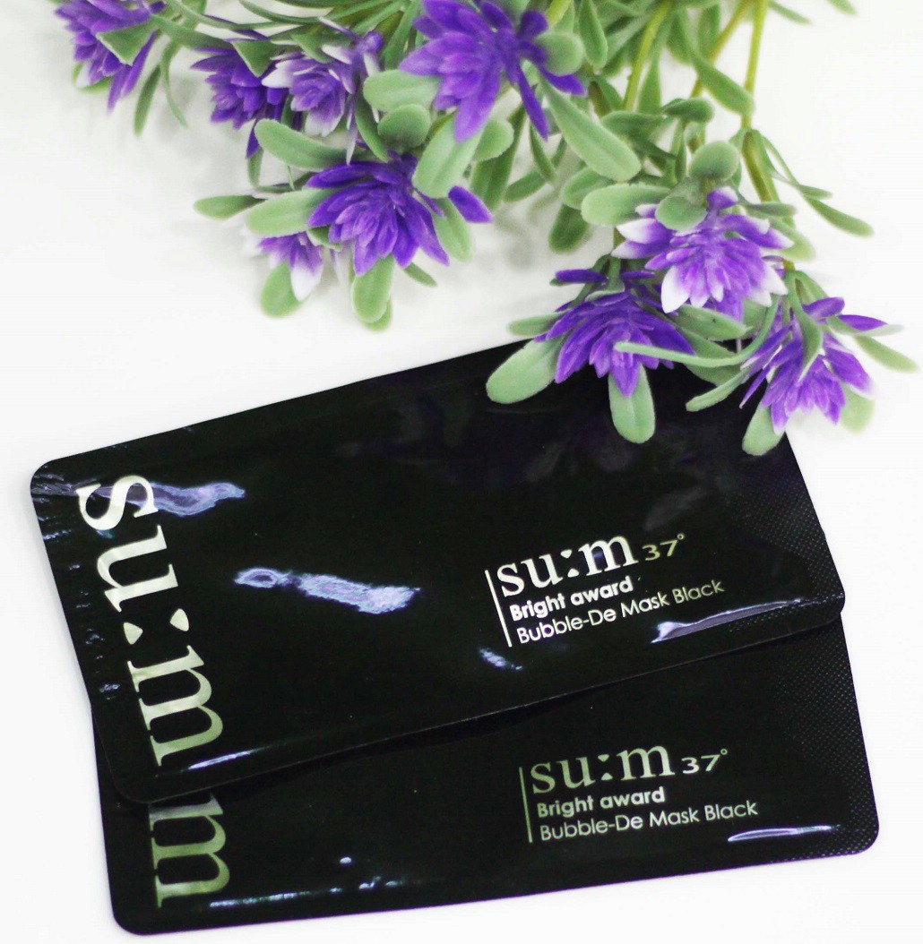 Review | SU:M 37 Bright Award Bubble-De Mask Black Review | SU:M 37 Bright Award Bubble-De Mask Black