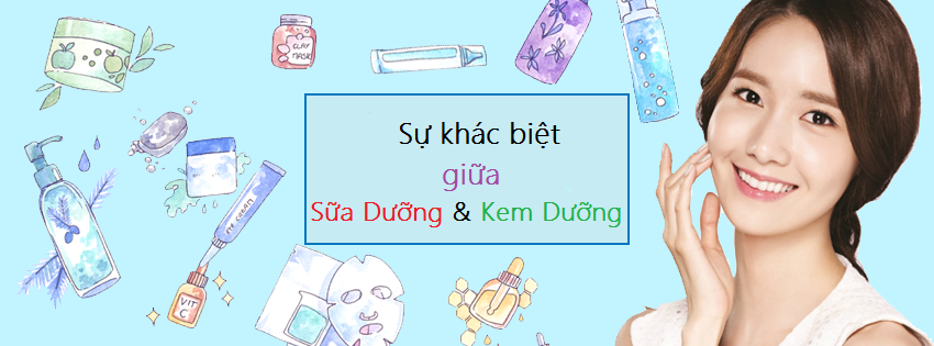 Phân biệt giữa sữa dưỡng da và kem dưỡng da Phân biệt giữa sữa dưỡng da và kem dưỡng da
