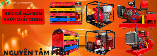 Báo giá máy bơm chữa cháy diesel theo công suất