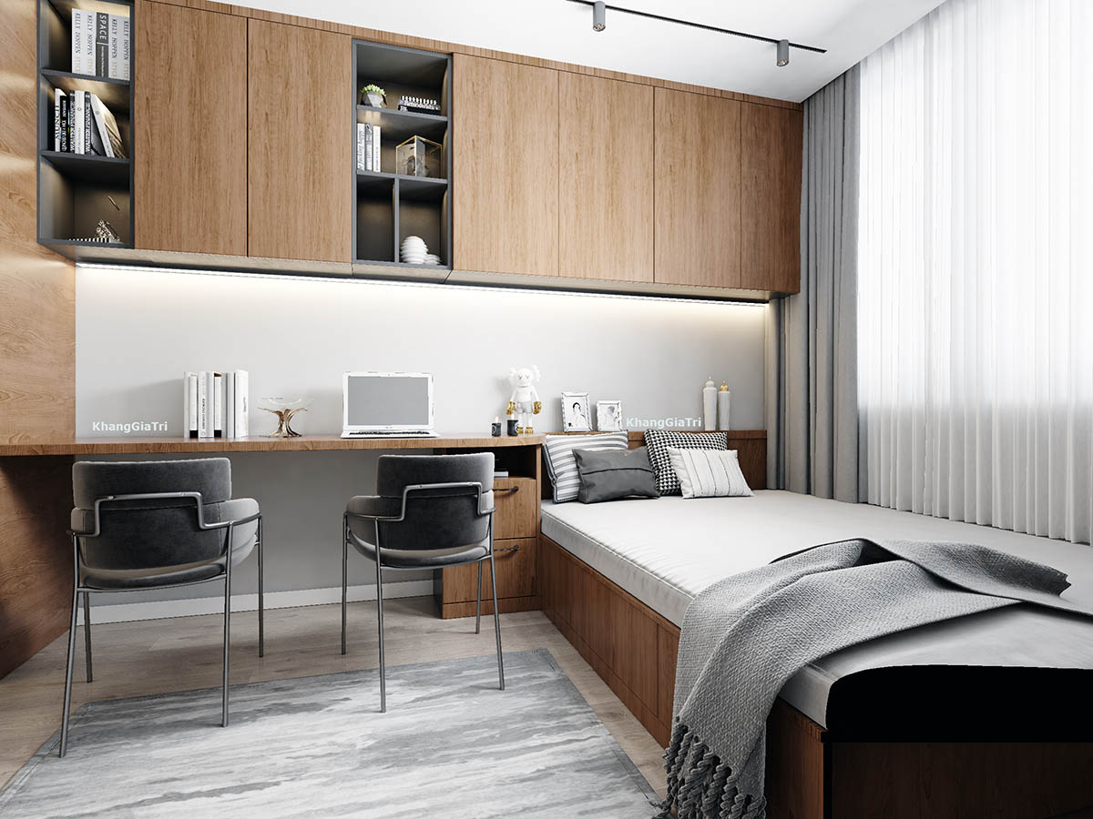 Mẫu phòng ngủ thiết kế với sketchup