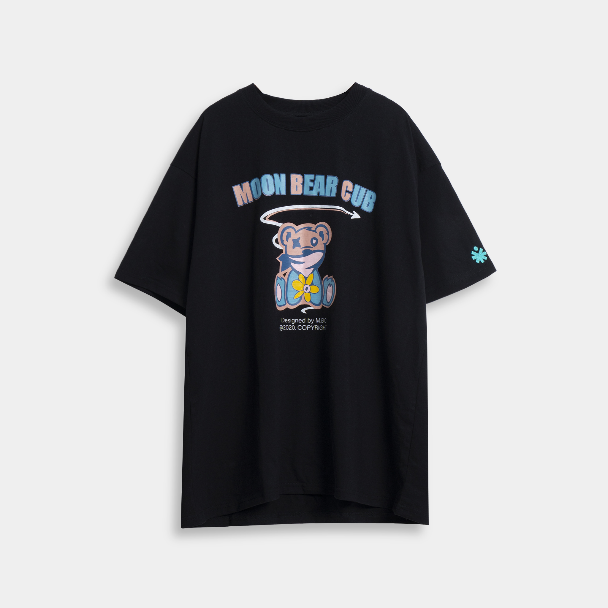 Moon Bear Cub T-Shirt - Black MBC Moon Bear Cub T-Shirt - Black MBC