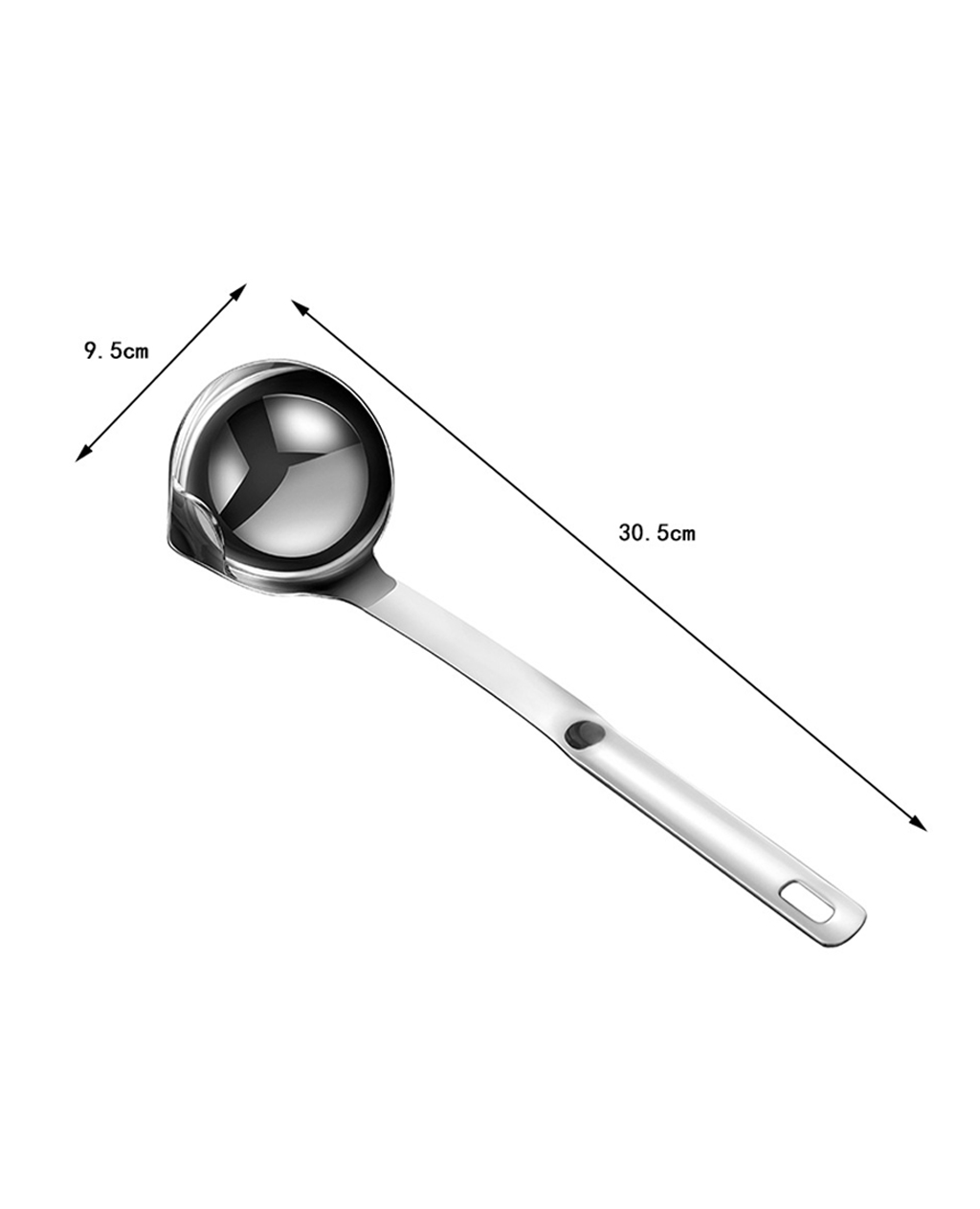 Muôi inox lọc dầu mỡ