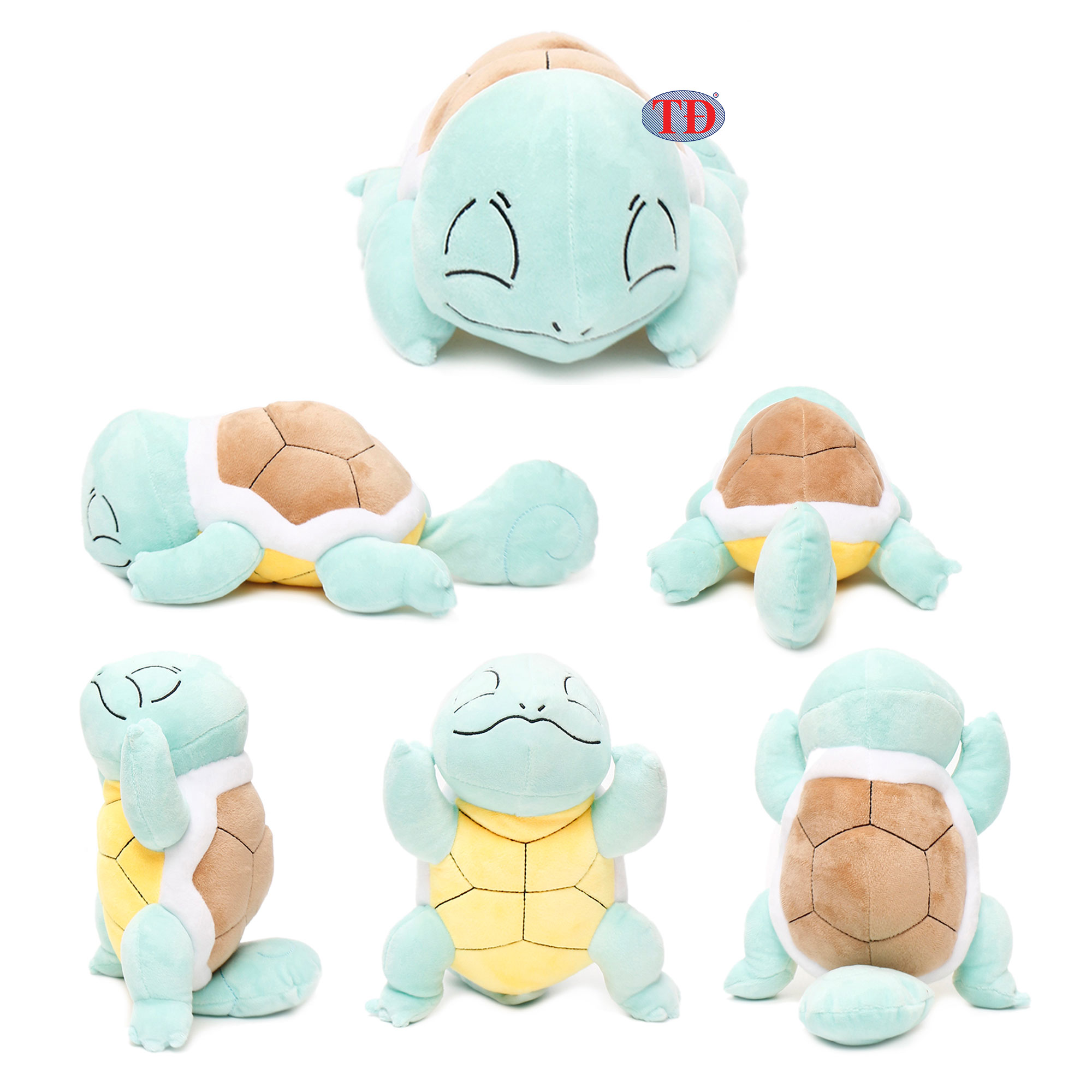Công ty Sản xuất thú nhồi bông Thành Đạt - Gấu bông Pokemon Rùa Kini