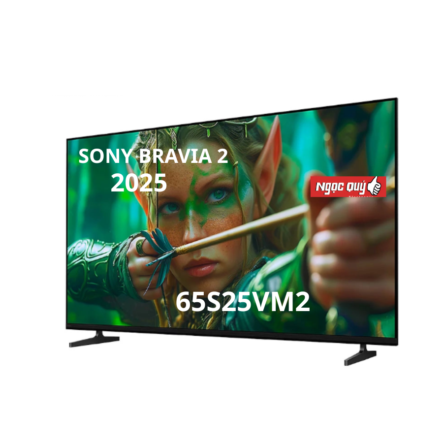 Google Tivi Sony K-65S25VM2 4K 65 inch Mẫu 2025 Mới 100% Chính hãng