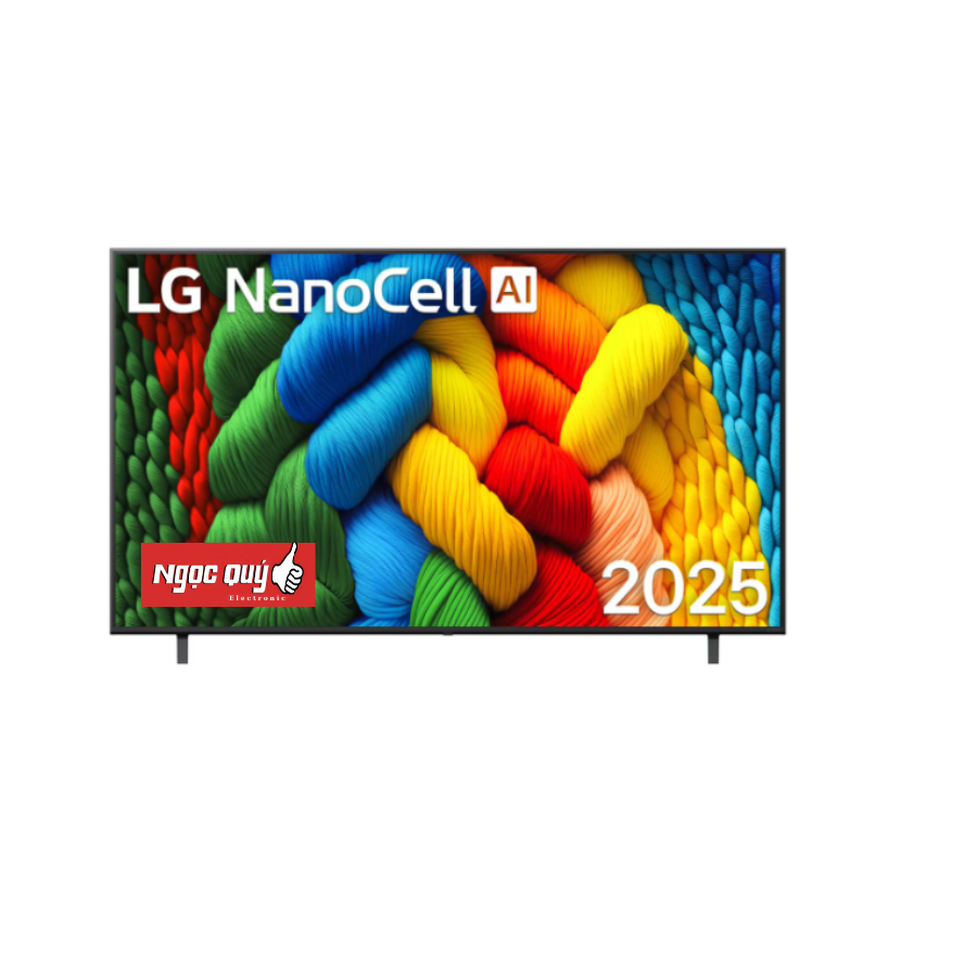 Smart Tivi NanoCell LG 4K 75 inch 75NANO80ASA Model 2025 Chính Hãng