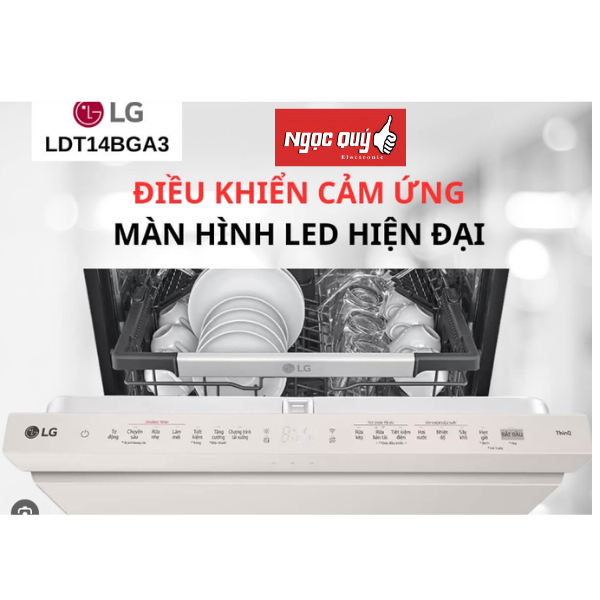 Máy rửa chén độc lập LG LDT14BGA3 Hàng Chính Hãng Mới 100% Giá Tại Kho Rẻ Nhất