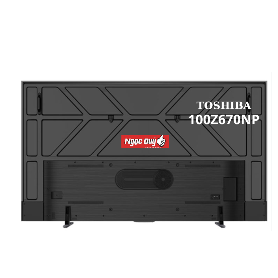 Smart Tivi QLED Toshiba AI 4K 100 inch 100Z670NP Mới 100%