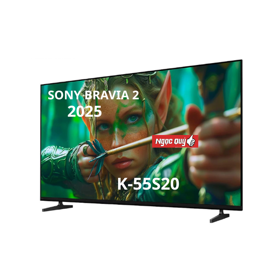    Smart Tivi Sony K-55S20 BRAVIA 2 II 55 inch 4K HDR Model 2025 Mới 100%