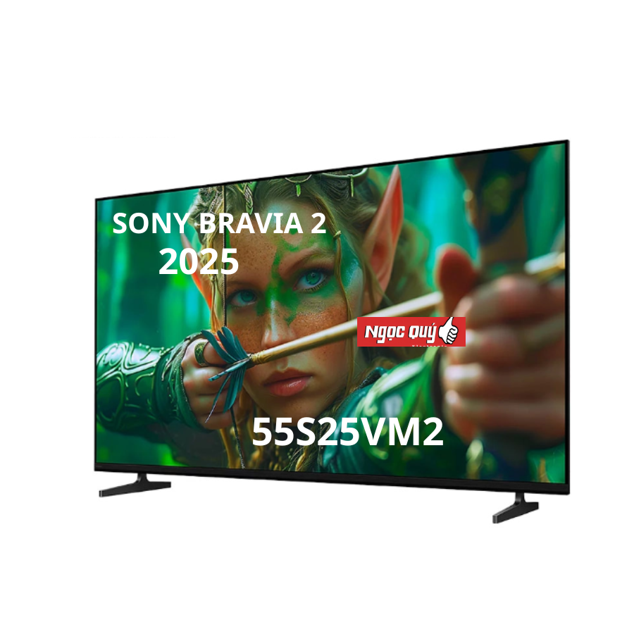Google Tivi Sony K-55S25VM2 4K 55 inch Mẫu 2025 Mới 100%
