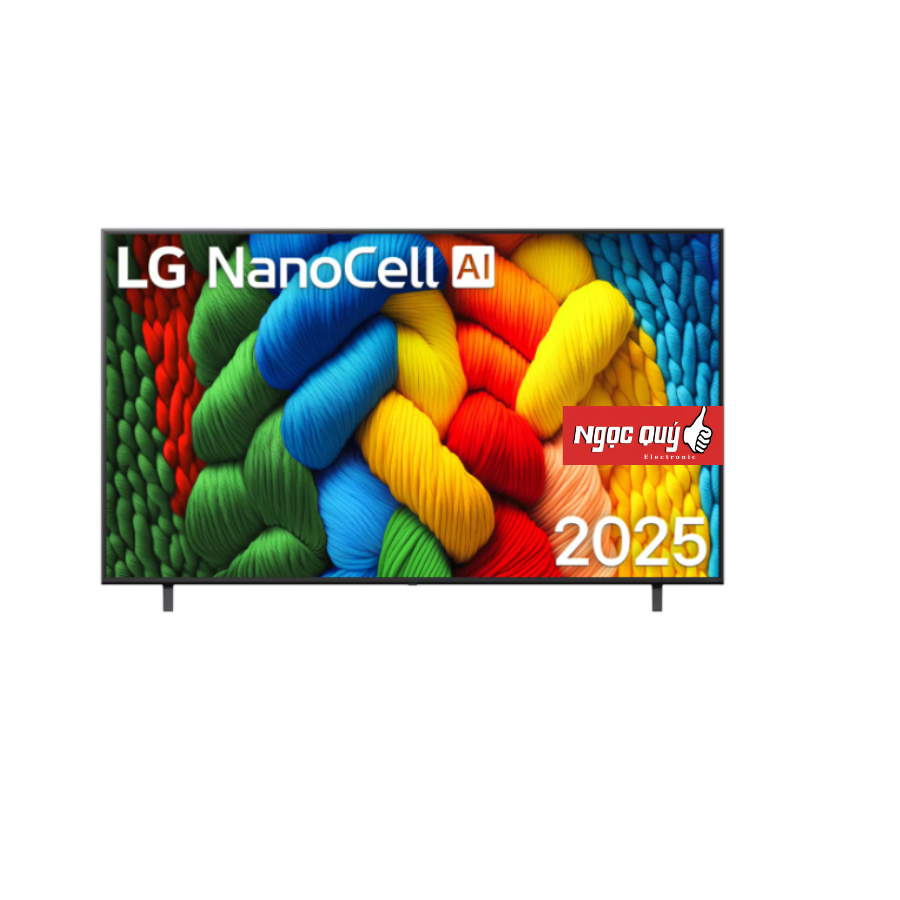 Smart Tivi NanoCell LG AI 4K 86 inch 86NANO80ASA Mới 100% Model 2025 Chính Hãng