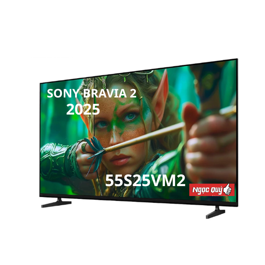 Google Tivi Sony K-55S25VM2 4K 55 inch Mẫu 2025 Mới 100%