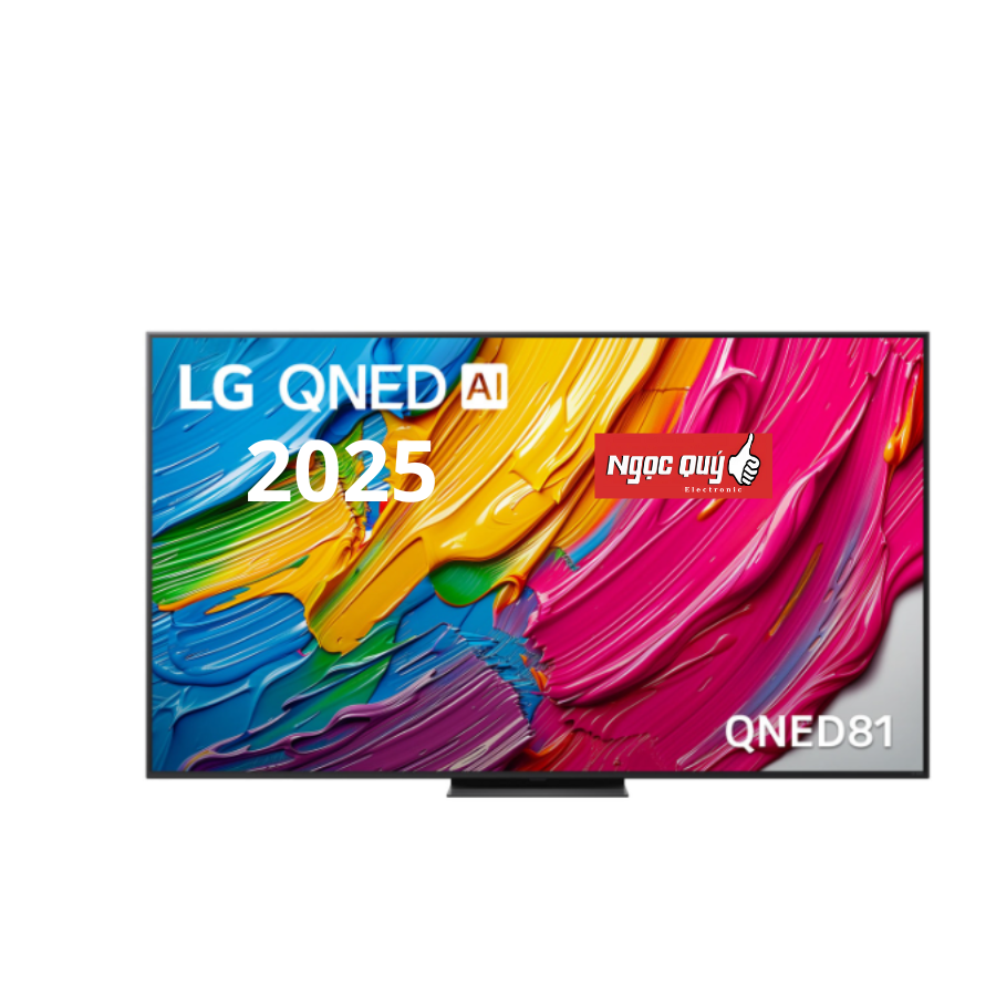 Smart Tivi LG 75 inch 75QNED81ASA QNED AI 4K 2025 Mới 100% Chính hãng