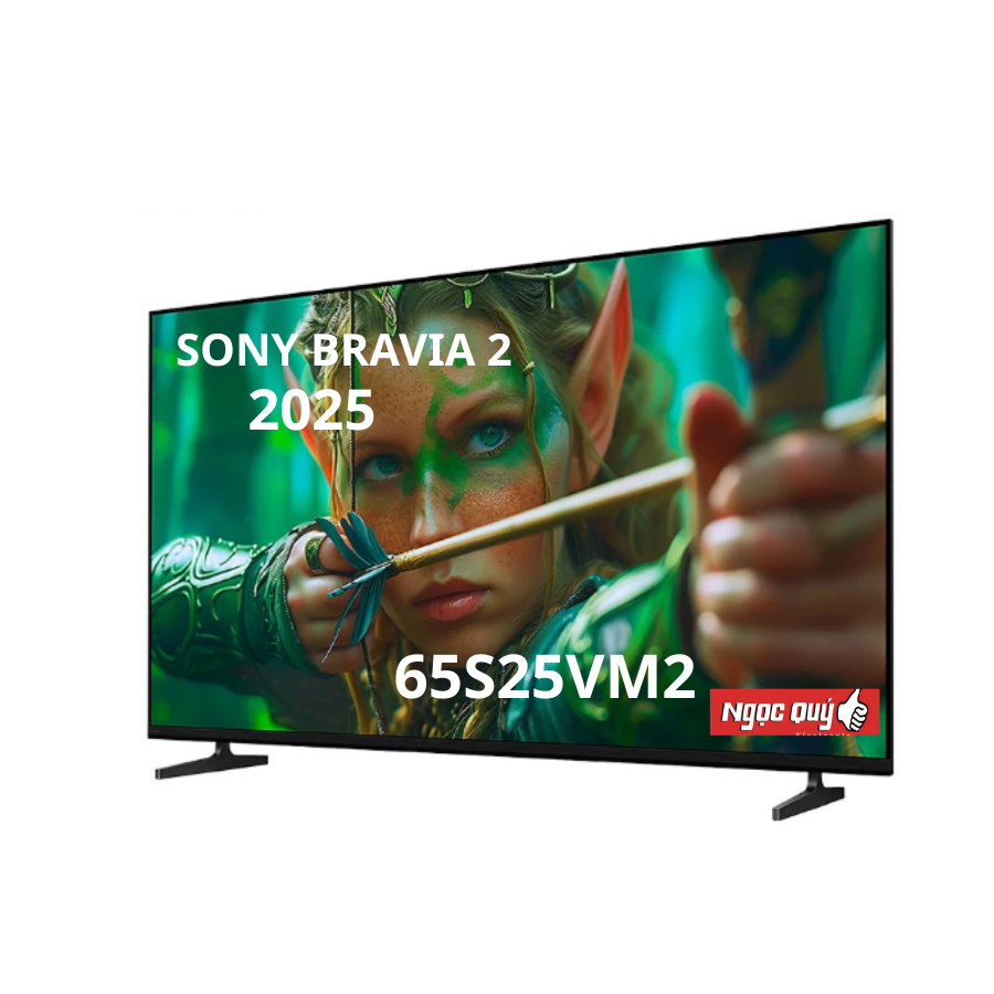 Google Tivi Sony K-65S25VM2 4K 65 inch Mẫu 2025 Mới 100%
