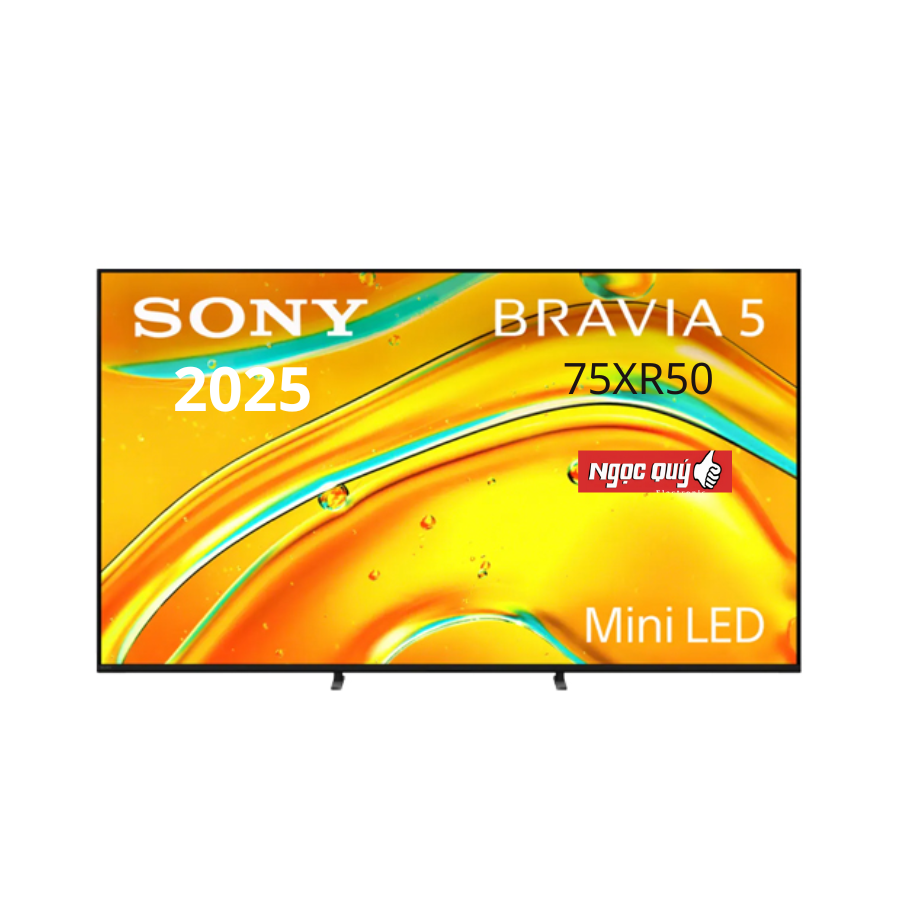 Google Tivi Mini LED Sony 4K 75 inch 75XR50 Mới 100% Mẫu 2025