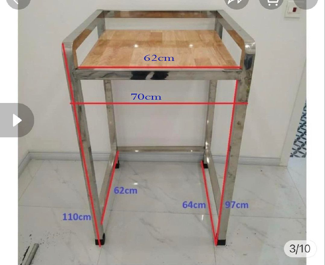 KỆ 2 TẦNG MÁY GIẶT MÁY SẤY INOX GIÁ RẺ NHẤT MIỀN BẮC