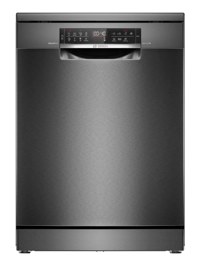 MÁY RỬA BÁT BOSCH SMS6ECC51E SERIE 6 ĐỘC LẬP MÀU ĐEN Hàng Châu Âu