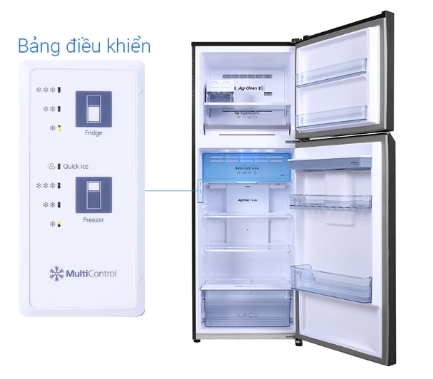 Tủ lạnh Panasonic Inverter 366 lít NR-TL381GPKV Chính Hãng Giá Rẻ