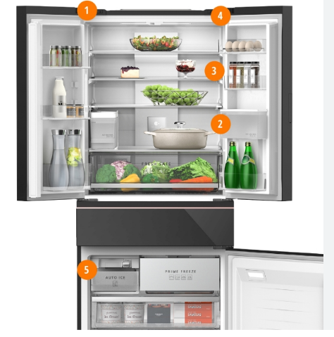 Tủ lạnh Panasonic Inverter 545 lít NR-YW590XJKV Chính Hãng Mới 100% Giá Rẻ Nhất Hà Nội