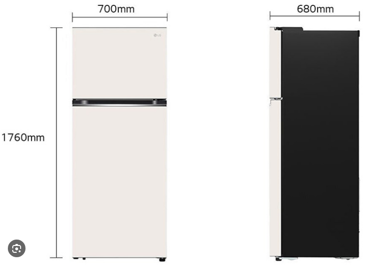 Tủ lạnh LG Inverter 395 lít GN-B392BG Giá Rẻ Nhất Hà Nội