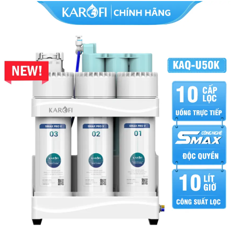 Máy lọc nước Karofi KAQ-U50K Giá Rẻ Nhất hà Nội