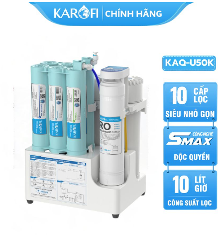 Máy lọc nước Karofi KAQ-U50K Giá Rẻ Nhất hà Nội