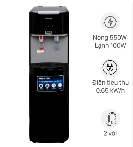 Cây nước nóng lạnh Toshiba RWF-W1669BV