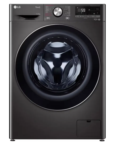 Máy giặt sấy LG Inverter giặt 11kg sấy 7kg FV1411D4B Mới 100% Chính Hãng