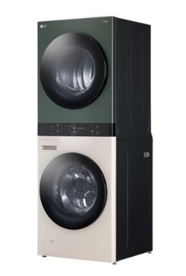 Tháp giặt sấy LG WashTower Inverter giặt 14 kg - sấy 10 kg WT1410NHEG mới 100%
