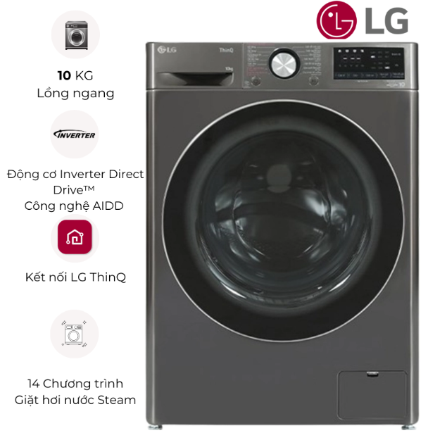 FV1410S4M1 Máy giặt LG AI DD Inverter 10 kg Mới 100% Rẻ Nhất HN