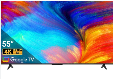 Smart Tivi TCL 4K 55P638 55 inch Google TV Mới 100%