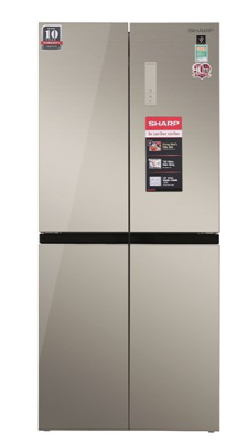 Tủ lạnh Sharp Inverter 401 lít Multi Door SJ-FXP480VG-CH  mới 100%