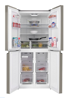Tủ lạnh Sharp Inverter 401 lít Multi Door SJ-FXP480VG-CH  mới 100%