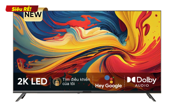 Google Tivi QLED Coocaa Full HD 43 inch 43Z85