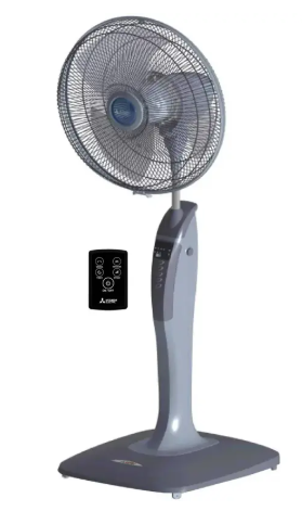 Quạt cây Mitsubishi LV16RB SF-GY-xám nhạt- điều khiển- Thailand