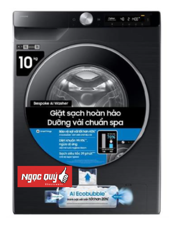 Máy giặt Samsung AI EcoBubble Inverter 10 kg WW10DG6U34LBSV
