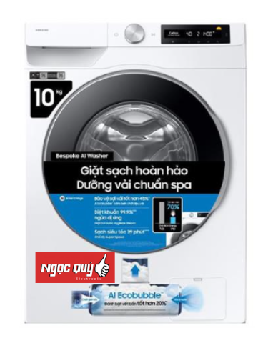WW10DG6U34LESV Máy giặt Samsung AI EcoBubble Inverter 10 kg Mới 100%
