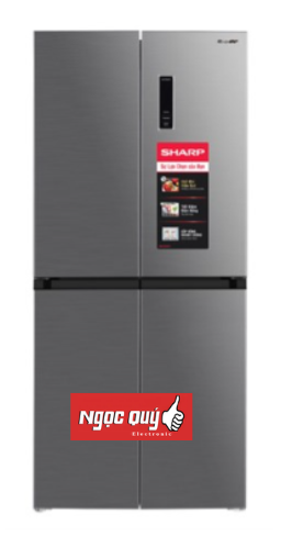 Tủ lạnh Sharp Inverter 362 lít Multi Door SJ-FX420V-SL