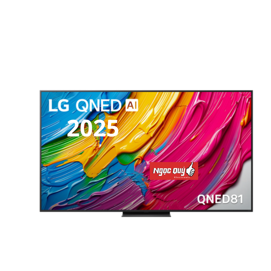 Smart Tivi LG 75 inch 75QNED81ASA QNED AI 4K 2025 Mới 100% Chính hãng