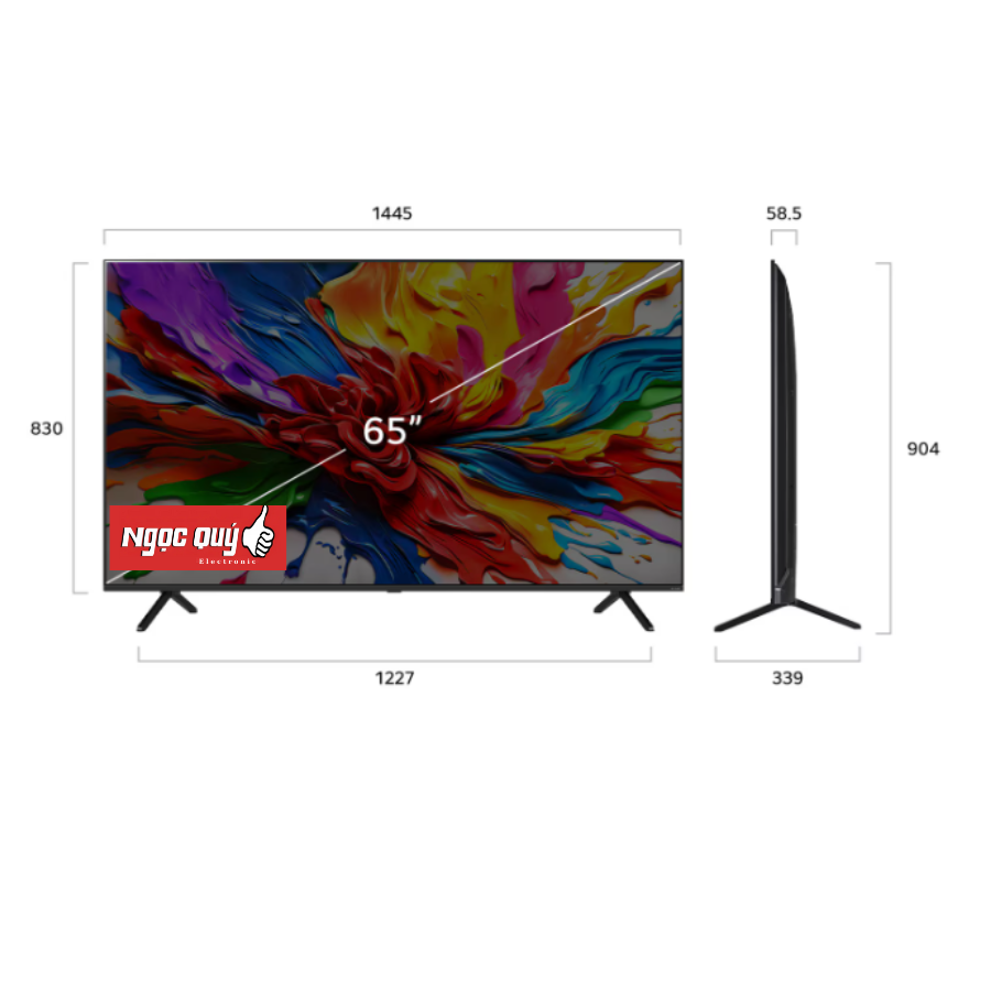 Smart Tivi LG QNED 4K 65 Inch 65QNED92ASA Mẫu 2025 Mới 100% 2025 Rẻ Nhất