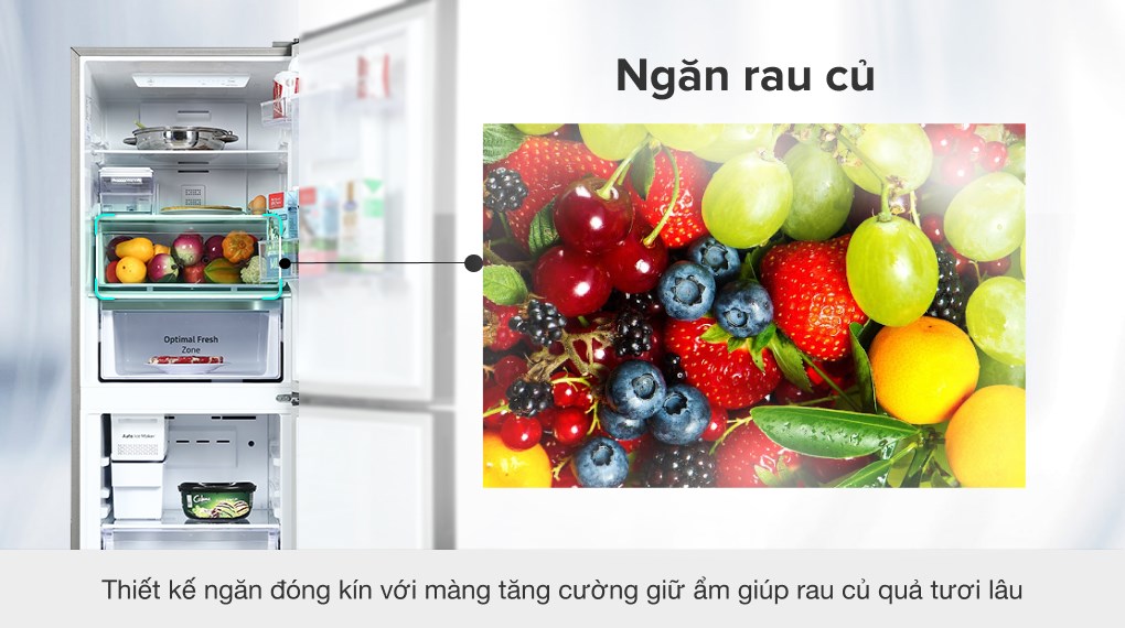 Tủ lạnh Samsung  RB27N4190BU/SV Inverter 276 lít