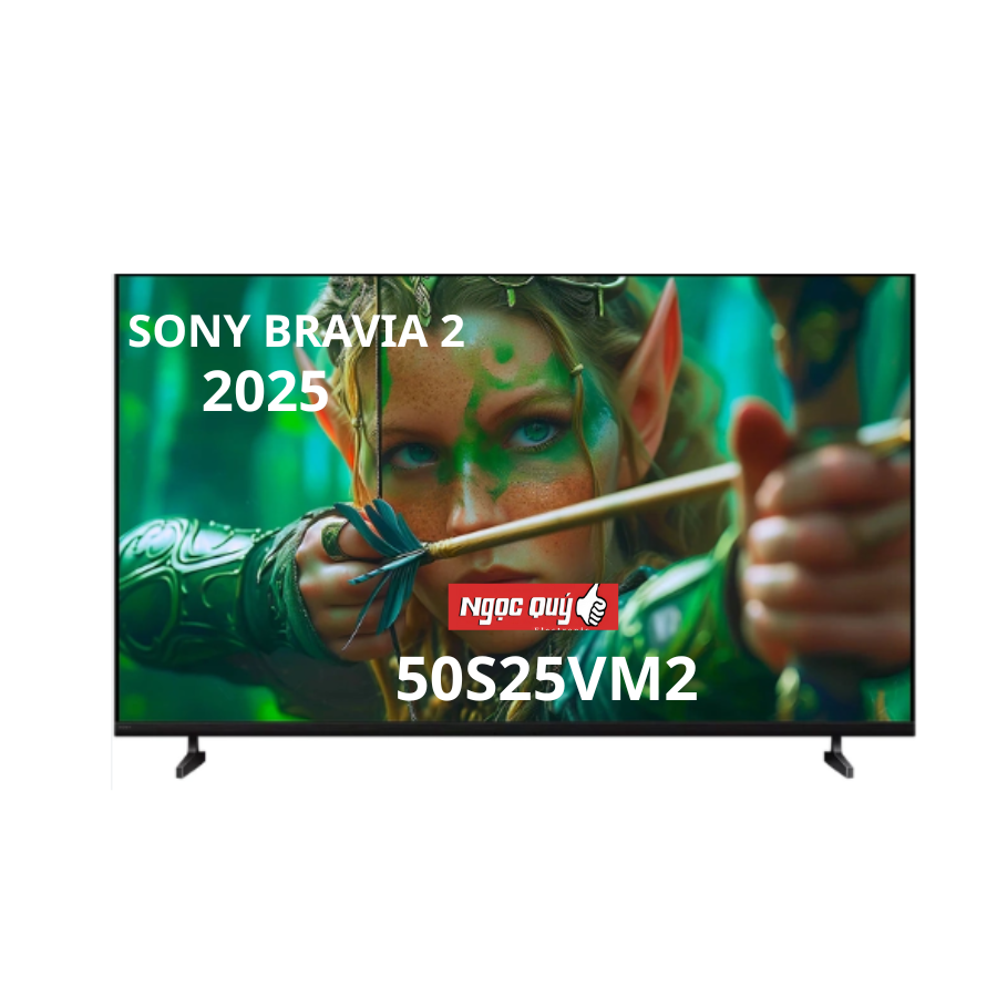Google Tivi Sony K-50S25VM2 4K 50 inch Mới 100% Mẫu 2025